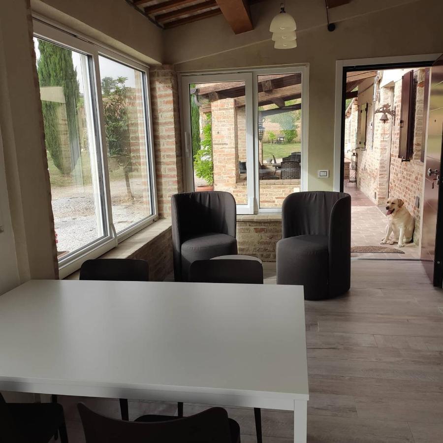 Casa Sorgente Bed & Breakfast San Costanzo Luaran gambar